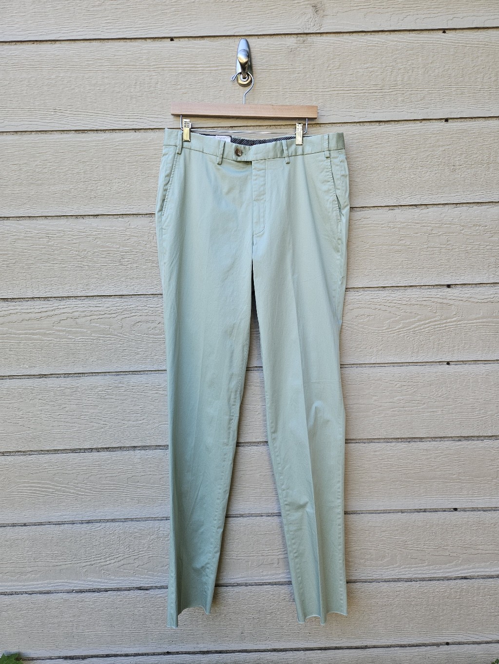 Nwt Hiltl Dante Chino Pants Light Green Size 36/38